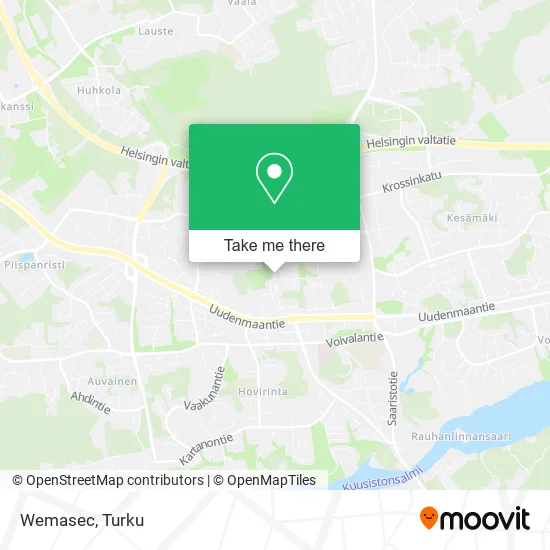 Wemasec map