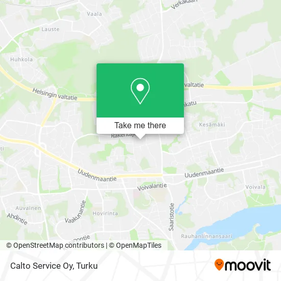 Calto Service Oy map