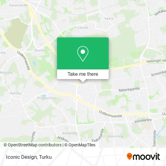 Iconic Design map