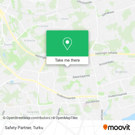 Safety Partner map