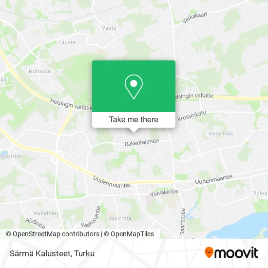 Särmä Kalusteet map