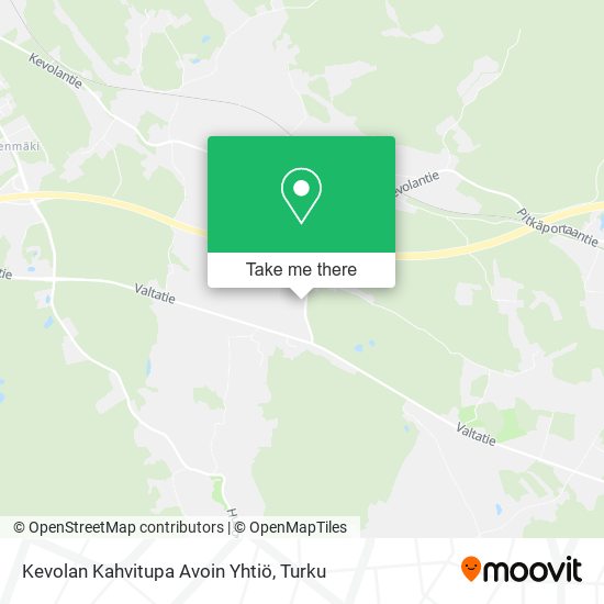 Kevolan Kahvitupa Avoin Yhtiö map