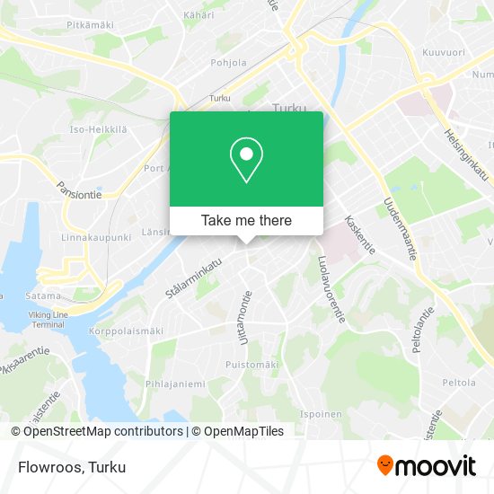 Flowroos map