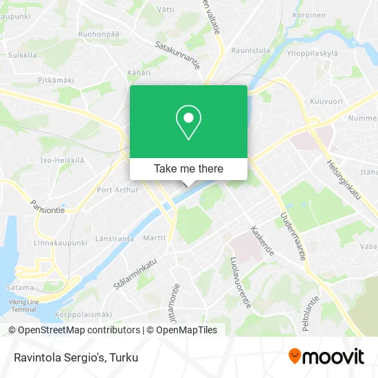 Sergio's Restaurant map