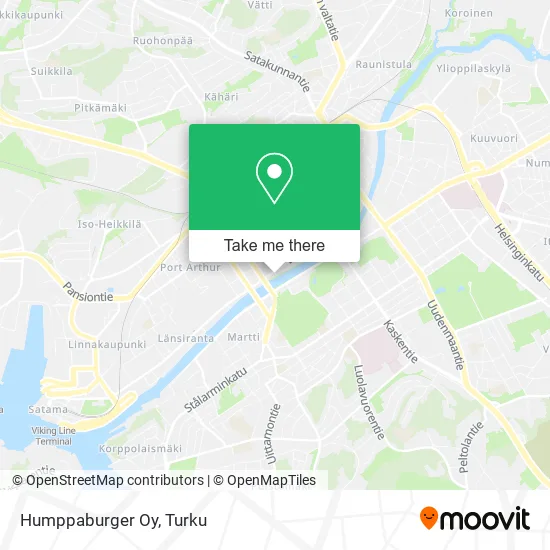 Humppaburger Oy map
