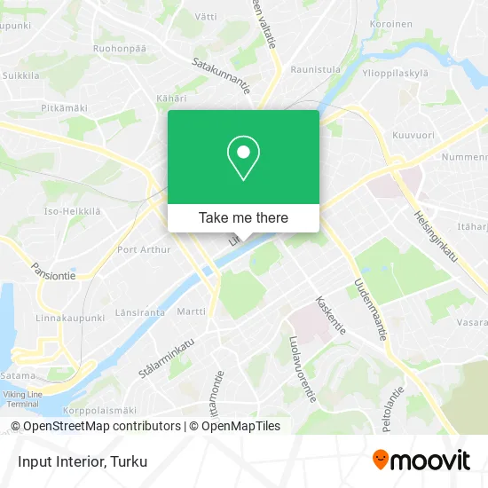 Input Interior map