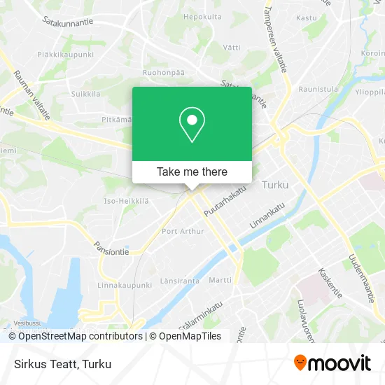 Sirkus Teatt map