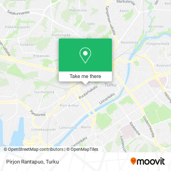 Pirjon Rantapuo map