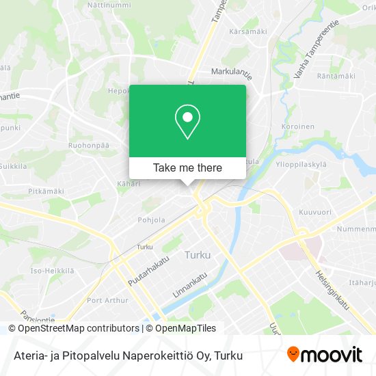 Ateria- ja Pitopalvelu Naperokeittiö Oy map