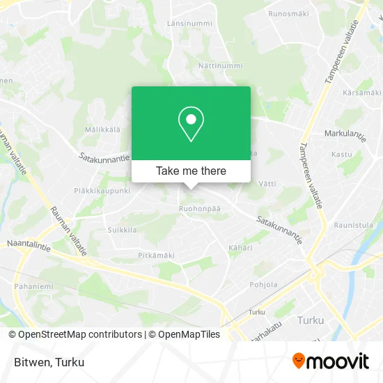 Bitwen map