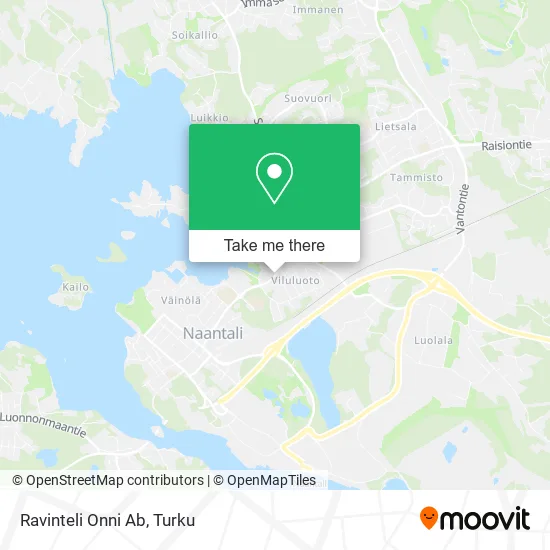 Restaurant Onni Ltd map