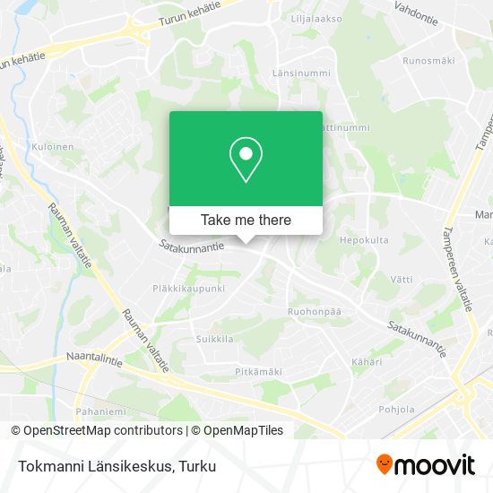 Tokmanni Länsikeskus map