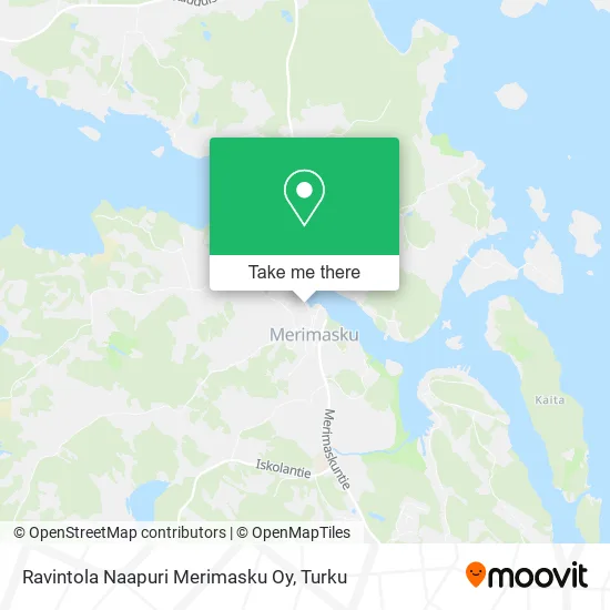 Naapuri Restaurant Merimasku Ltd map