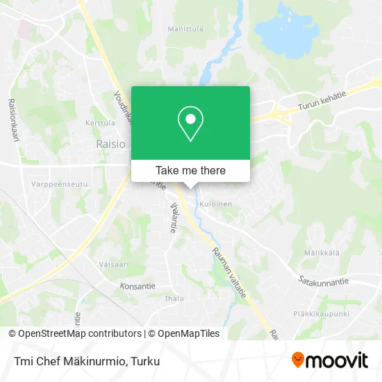 Tmi Chef Mäkinurmio map