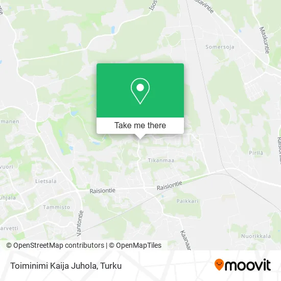 Toiminimi Kaija Juhola map