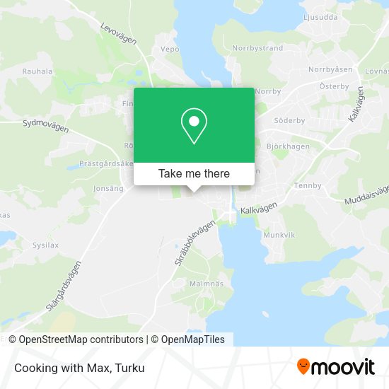 Cooking with Max map