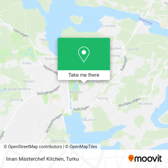 Iinan Masterchef Kitchen map