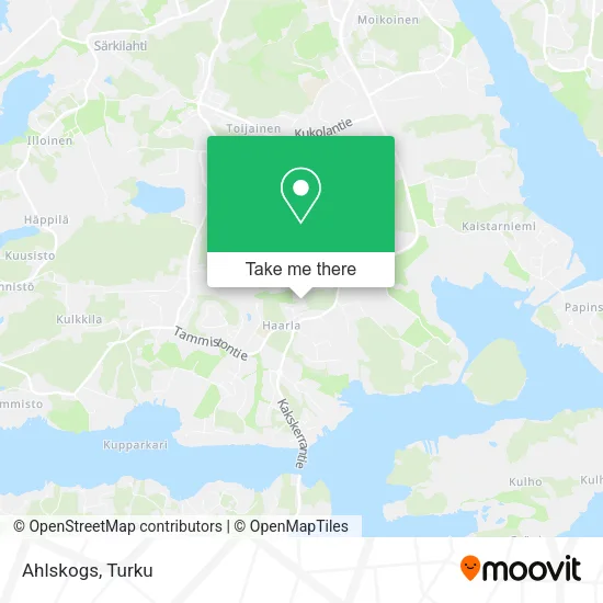 Ahlskogs map