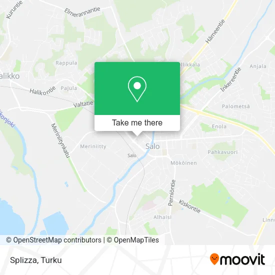 Splizza map