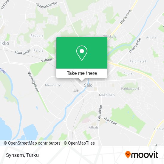 Synsam map