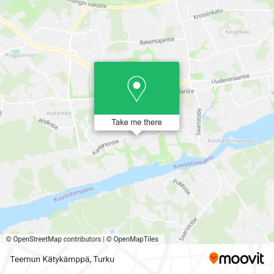 Teemun Kätykämppä map