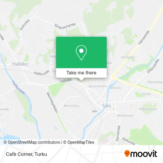 Cafè Corner map