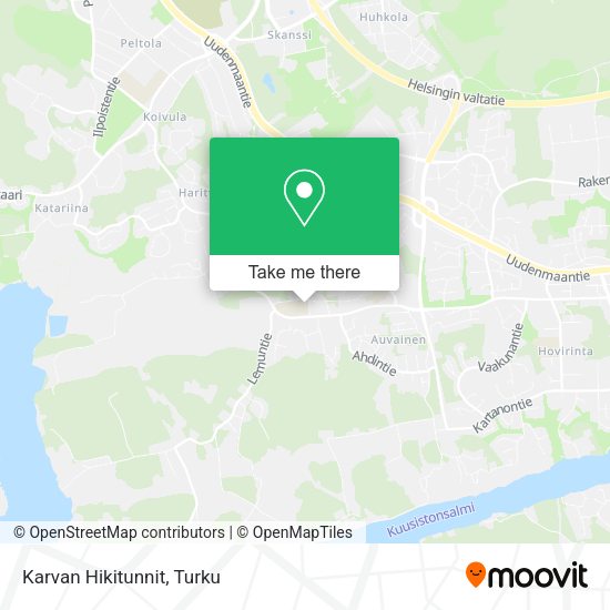 Karvan Hikitunnit map