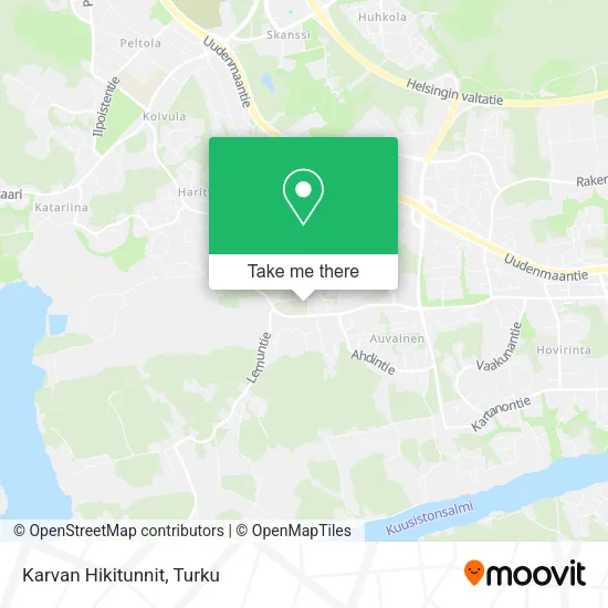 Karvan Hikitunnit map