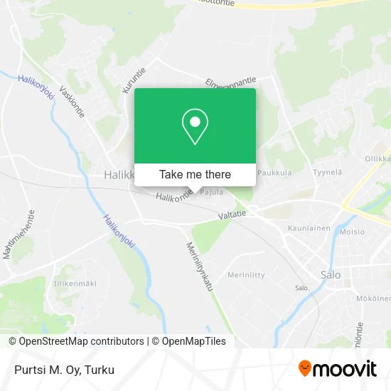 Purtsi M. Oy map