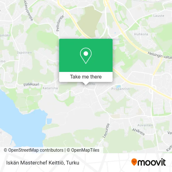 Iskän Masterchef Keittiö map