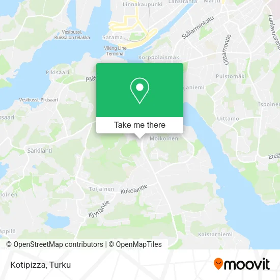 Kotipizza map
