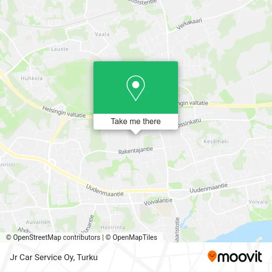 Jr Car Service map