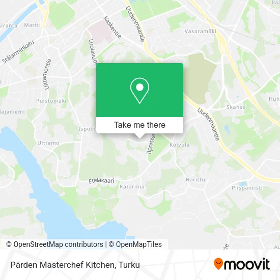 Pärden Masterchef Kitchen map