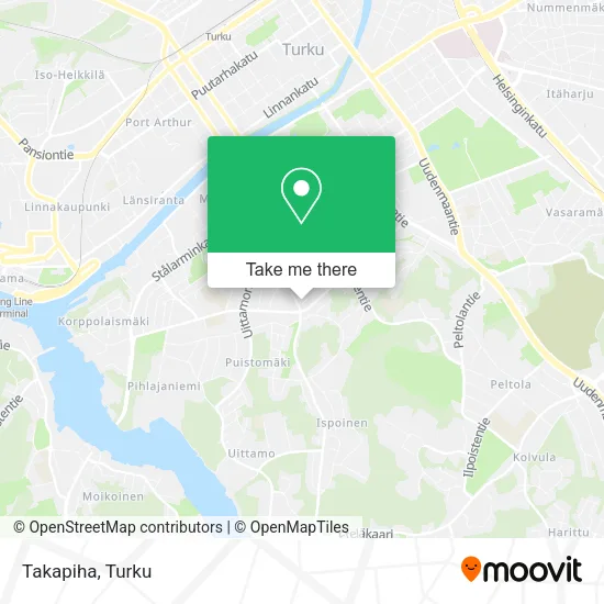 Takapiha map