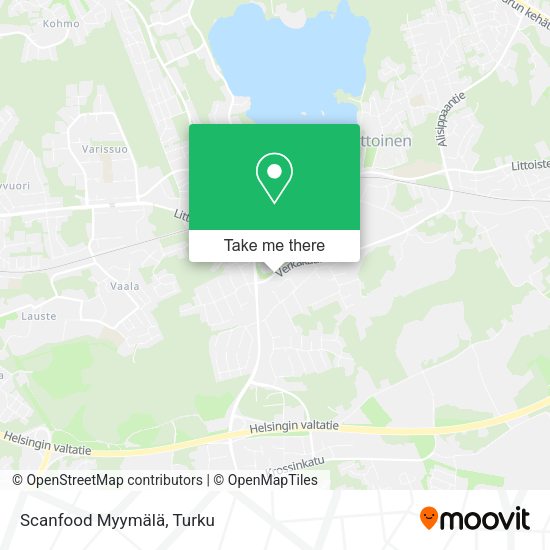 Scanfood Myymälä map