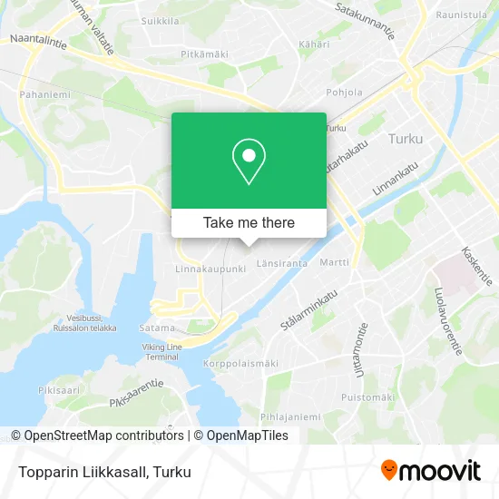 Topparin Liikkasall map