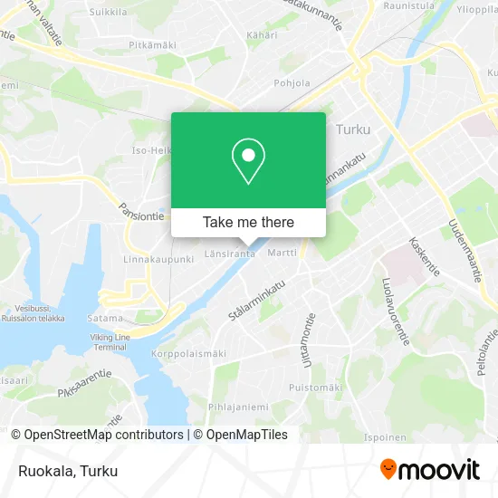 Ruokala map