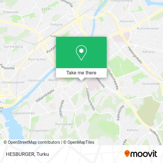 HESBURGER map