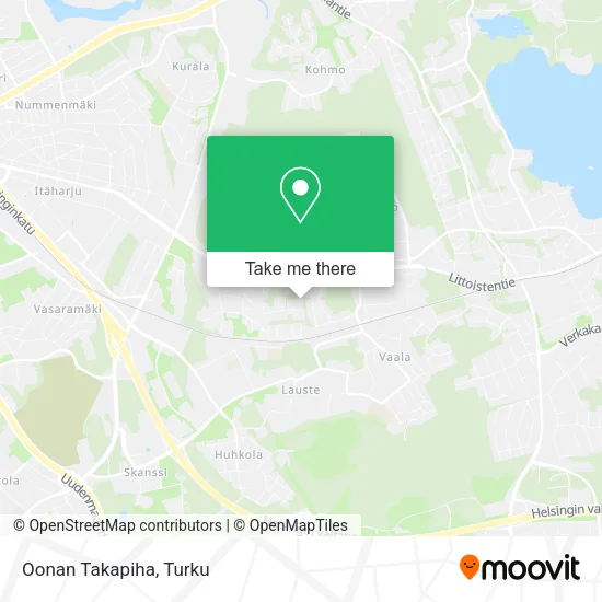 Oonan Takapiha map