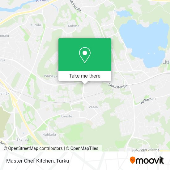 Master Chef Kitchen map