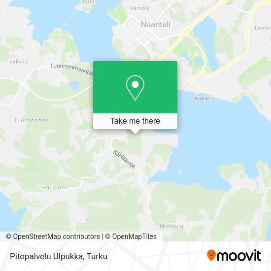 Pitopalvelu Ulpukka map