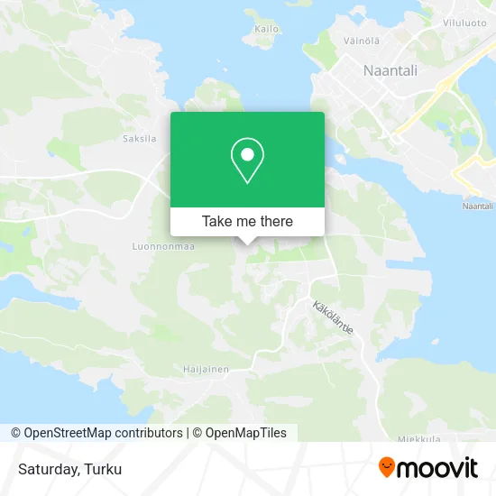 Saturday map