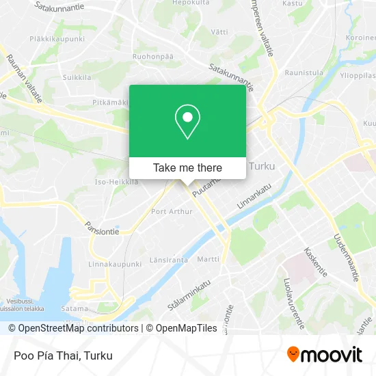 Poo Pía Thai map