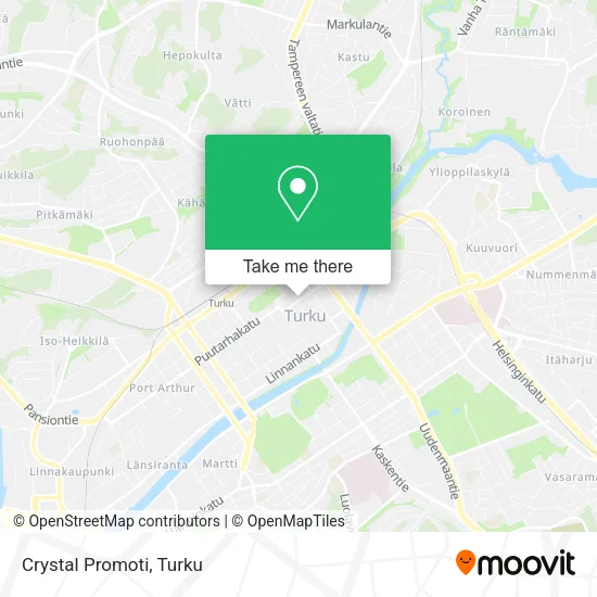 Crystal Promoti map