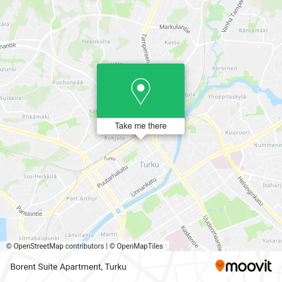 Borent Suite Apartment map