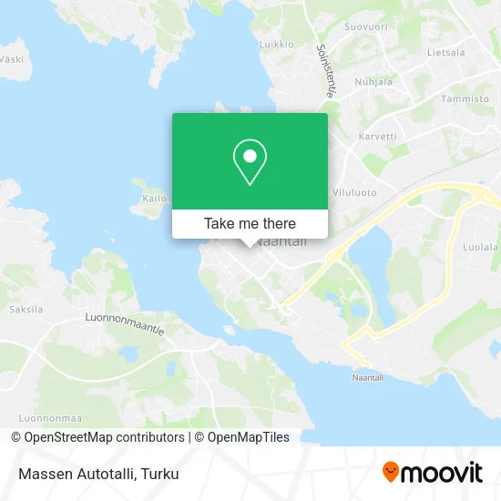 Massen Autotalli map