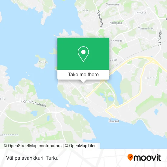 Välipalavankkuri map