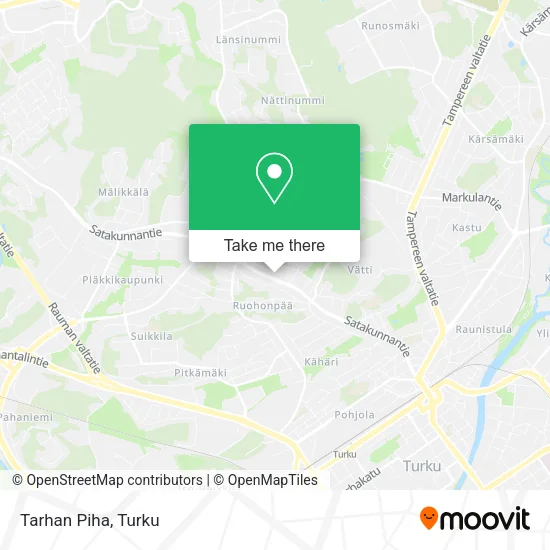 Tarhan Piha map
