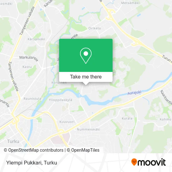 Ylempi Pukkari map