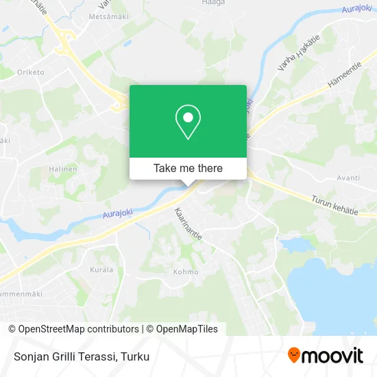 Sonjan Grilli Terrace map